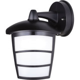 Canarm Black LED Downlight Outdoor Wall Fixture BRWL-POR12T-N-BK