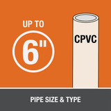 Oatey 16 Oz. Orange Lava One-Stop Hot Cut-In CPVC Cement