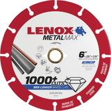Lenox MetalMax 6 In. Segmented Rim Dry Cut Diamond Blade 1972923
