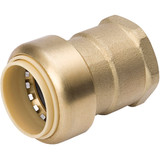 ProLine 1 In. x 1 In. FPT Brass Push Fit Adapter 6630-205