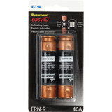 Bussmann 40A FRN-R Cartridge Heavy-Duty Time Delay Cartridge Fuse (2-Pack)