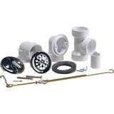 Keeney Sch40 Chr Triplever Kit 641PVC