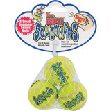 Air Kong Squeaky Extra Small Ball for Toy Breeds Only (3-Pack) KO-AST5