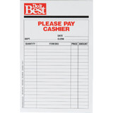 Centurion 5-1/2 In. x 8-1/2 In. 100 sheets Receipt Pad REC PAD-DIL