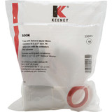 Keeney 1-1-2 In. or 1-1-4 In. White Plastic J-Bend Sink Trap with Reducer Washer 500K 444642