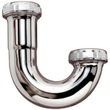 Do it Best 1-1/2 In. Chrome Plated Brass J-Bend 10304CP