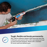 3M 3 Oz. Black Marine Adhesive Sealant 5200 05205 579394
