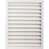AirVent 18" x 24" Rectangular White Gable Attic Vent