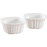 Corningware 7 Oz. Stone Ware French White Ramekin (2-Piece) 1111281