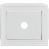 Ply Gem 7-1/4 In. x 8-1/8 In. White Vinyl Mounting Blocks