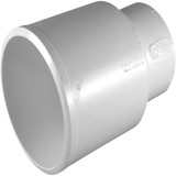 Charlotte Pipe 4 In. Schedule 30 DWV 600 Series PVC Coupling PVC 01117  0600HA