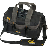 CLC Tech Gear 29-Pocket 14 In. Lighted Bigmouth Tool Bag L230