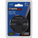 Rotozip Direct Drive 2-1/2 In. 30,000 rpm Plastic and Metal Cutting Wheel