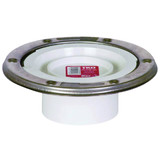 Sioux Chief 3 In. Schedule 40 DWV PVC Closet Flange with Knockout 888PTMPK