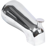 United States Hardware Mobile Home 5-1/2 In. Chrome Bathtub Spout with Diverter
