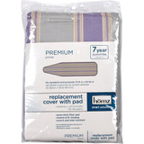 Whitmor Bi-Weekly Gray/White Ironing Board Cover/Pad