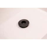 Keeney 1-1/4 In. Bronze Finished Brass Push Button Universal Bathroom Sink Drain Stopper
