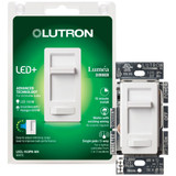 Lutron Lumea Incandescent/Halogen/LED/CFL White Slide Dimmer Switch