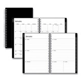 Blue Sky® PLANNER,5X8,WKLY/MNTHY,BK 111291