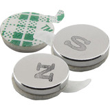 MagnetSource 1.68 Lb. Capacity Neodymium Disc Magnet with Adhesive (12-Pack) 07526 305183