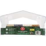 Perky-Pet Clear Plastic Window 1 Lb. Capacity Bird Feeder 347 857070