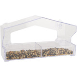 Perky-Pet Clear Plastic Window 1 Lb. Capacity Bird Feeder 347 857070