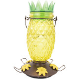 Perky Pet 28 Oz. Glass Top Fill Pineapple Hummingbird Feeder 9110-2