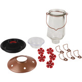 Perky-Pet Crystal 28 Oz. Glass Top-Fill Hummingbird Feeder 9109-2 861374