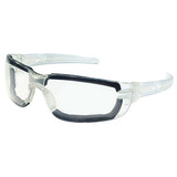 MCR Safety® HellKat® 3 Eyewear, Clear Temple & Lens, 1/Each