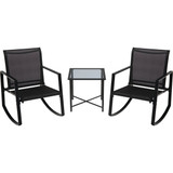 Outdoor Expressions Huntington Sling Chat Set (3-Piece) TJF-T044
