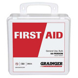 Manufacturer Varies First Aid Kit w/House,184pcs,3x10",WHT 54512