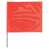 Manufacturer Varies Marking Flag,18", Glo Red,PVC,PK100 4518RG-200