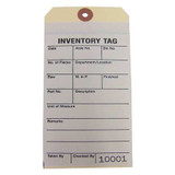 Badger Tag & Label Two-Part Inventory Tag,Cardstock,PK100 28002C2