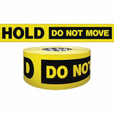 Sim Supply Barricade Tape, Yellow, 1,000 ft L, 3 in  B3104Y4436-200