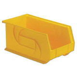 Lewisbins Hang and Stack Bin,Yellow,PP,7 in PB148-7 Yellow