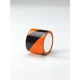 Sim Supply Floor Tape,Black/Orange,3 inx54 ft,Roll  3YRY5