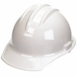 Bullard Hard Hat,Type 1, Class E,Ratchet,White 30WHR