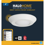 Halo 4 In. New Construction/Remodel Non-IC Rated Tunable Smart LED Recessed Light Fixture