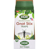 Enoz BioCare Gnat Stix Disposable Indoor Insect Trap (12-Pack)