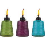 Tiki 6 In. Carnival Glass Table Torch 1120063 Pack of 6