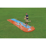 H2OGO! Tsunami Splash Ramp 16 Ft. Double Water Slide