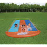 H2OGO! Tsunami Splash Ramp 16 Ft. Triple Water Slide