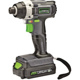 Genesis 20V 1/4 In. Hex Cordless Impact Driver Kit with 2.0 Ah Battery & Charger