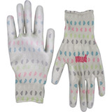 Mud Small/Med Geo Print Polyester Garden Gloves MD33001SG-WSM