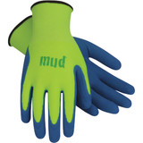 Mud Super Grip Women's Medium Latex Coated Lime Green Garden Glove SM7187G/M