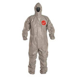 Dupont Coveralls,2XL,Gray,Tychem 6000,PK6  TF145TGY2X000600