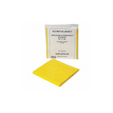 Honeywell Emergency Blanket,Yellow,54In x 80In 551003