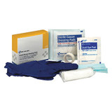 First Aid Only Wound Dressing Kit,10pcs,1.5x4",White 3-910