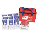 Sim Supply Personal Survival Kit,16 Piece,Red  54595