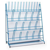 Sp Scienceware Lab Rack Drain,19X16.75X6.5,Poly,Blue  H18805-0000